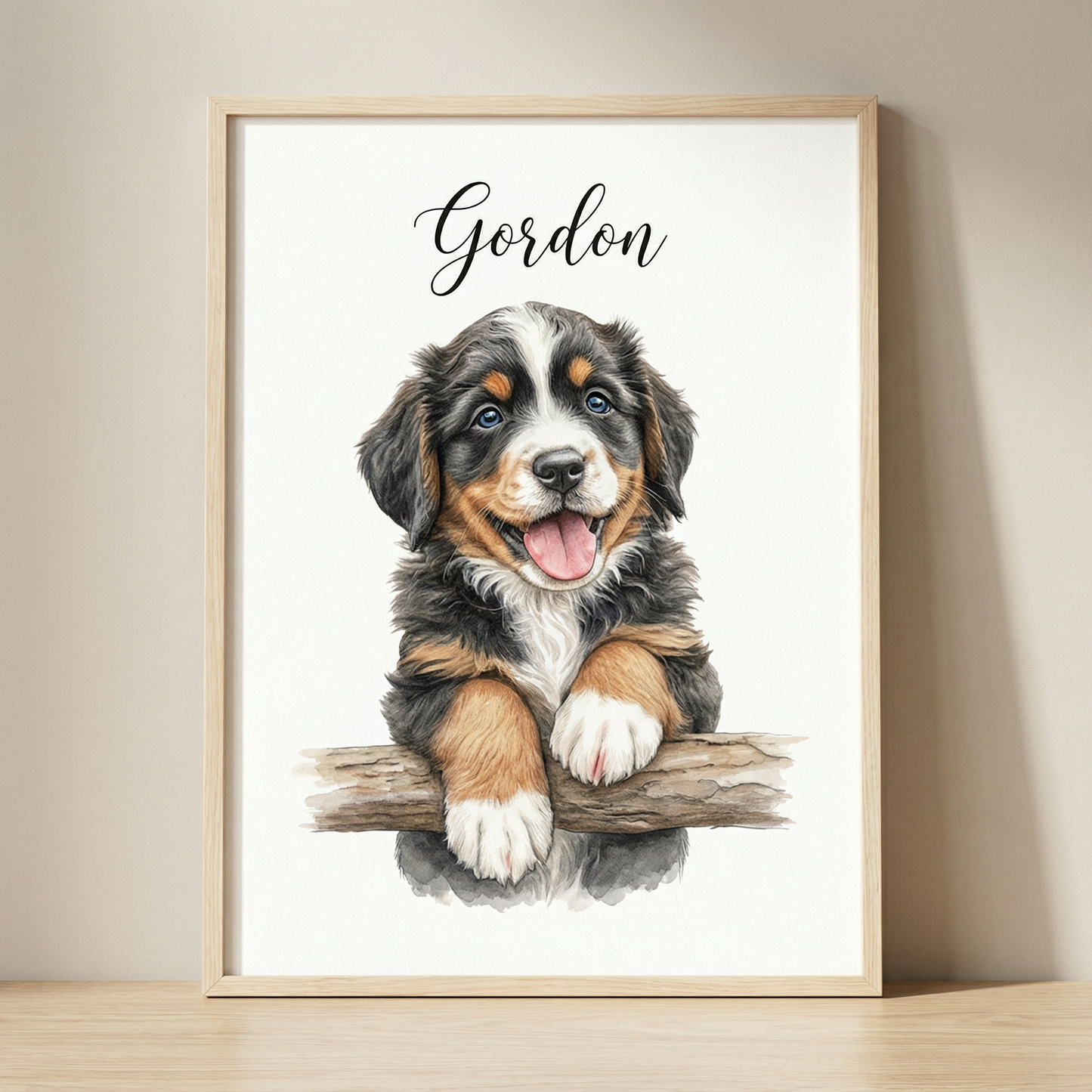 Realistisk Personligt Husdjursporträtt